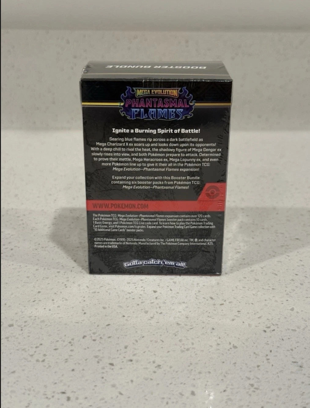 Pokémon TCG ME02: Phantasmal Flames Booster Bundle (6 Packs)