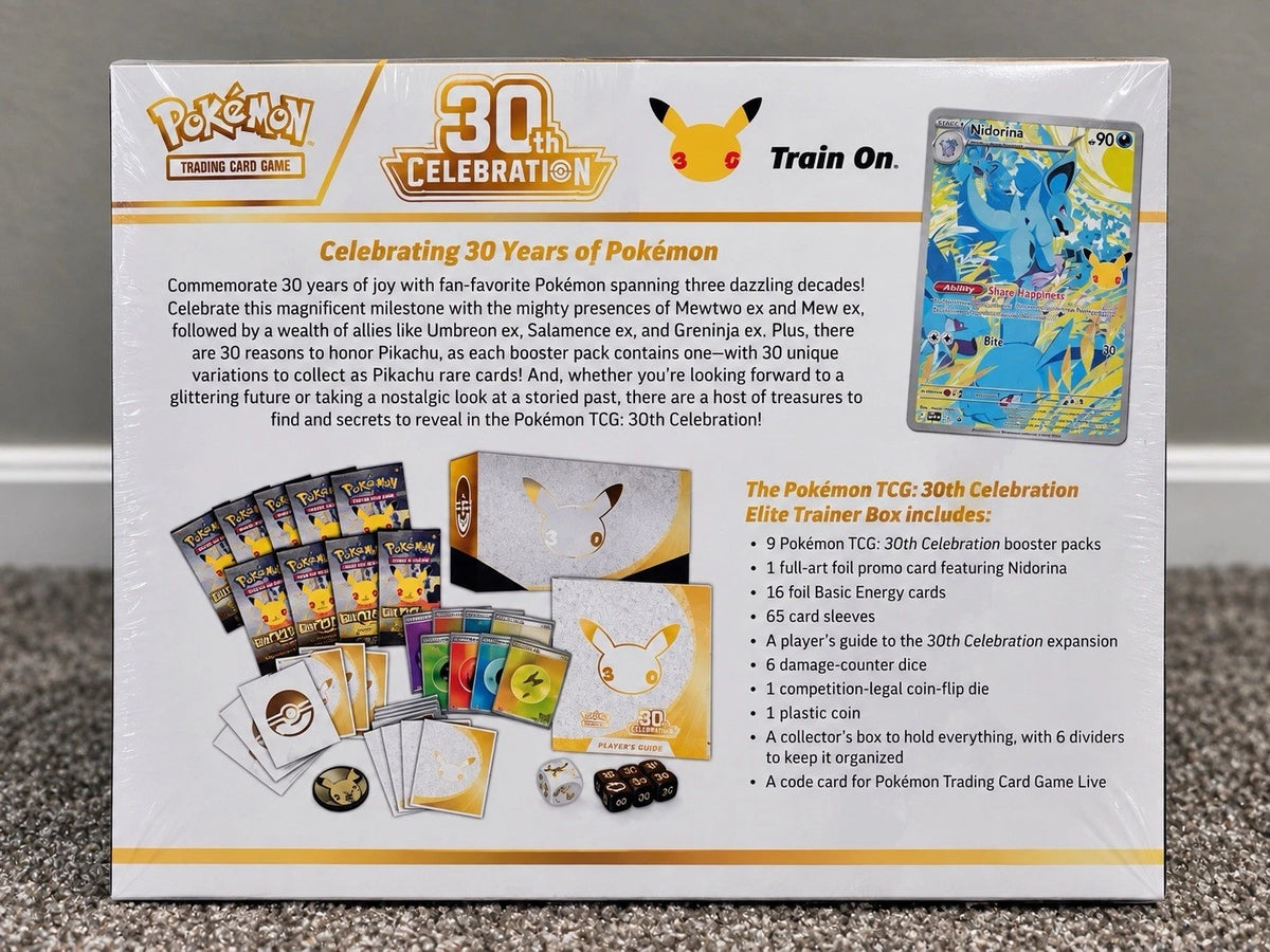 Pokémon TCG: 30th Celebration Elite Trainer Box