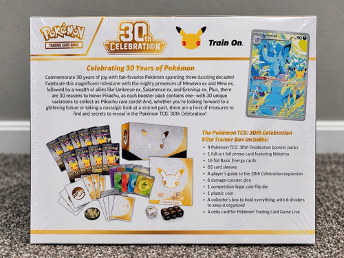 Pokémon TCG: 30th Celebration Elite Trainer Box