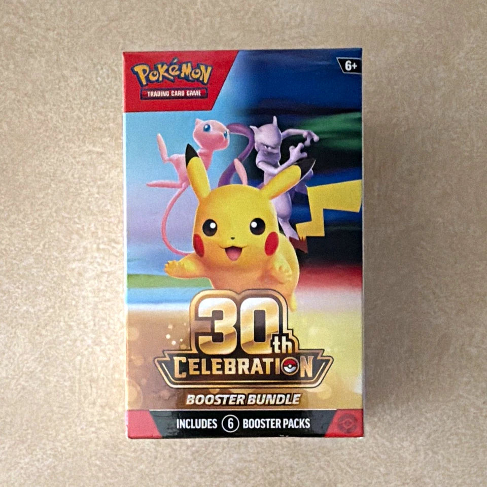 Pokémon TCG: 30th Celebration Booster Bundle (6 Packs)